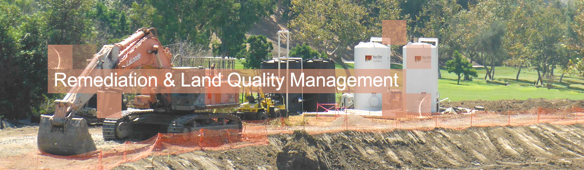 Remediation & Land Quality Management